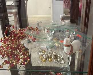 Mercury Glass Holiday Items