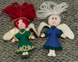 Handmade Ornaments 1960's