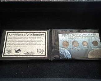 The "No Motto" Coin Collection