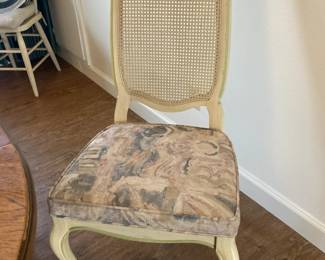 French Country Dining Chair with cane back (4)