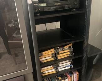 Stereo equipment cabinet