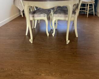 French Country Dining Table with leaves
