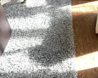 Modern "shag" rug, 8 x 10