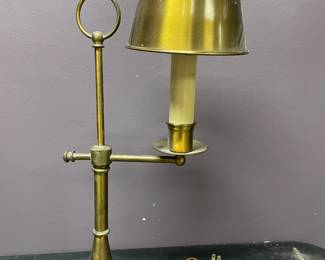 Brass Candlestick Lamp