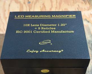 iGaging 10x LED Measuring Magnifier

