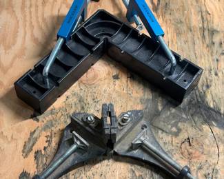 Rockler Clamp-It Assembly Squares with clamps & Craftsman Corner Clamp
