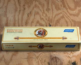 Norton India combination bench stone
