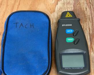 DT-2234A Digital Laser Photo Tachometer
