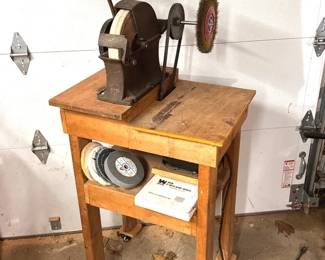 Century Motor Driven Grind Stone Station
