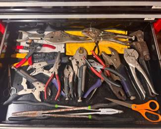Vise Grips, Pliers & More Drawer
