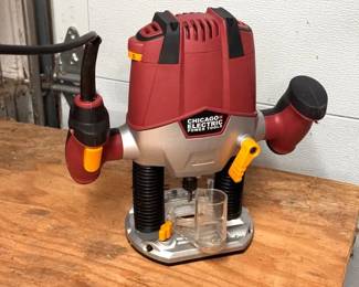 1-1/2 HP Plunger Router By Chicago Electric
