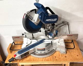Hercules 12” Double-Bevel Sliding Compound Miter Saw

