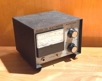 Vintage Analog Mark IIA Wattmeter
