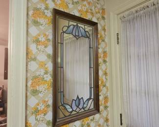 at kitchen door near pass thru