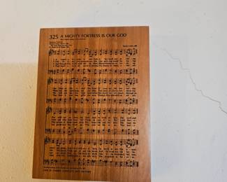 laser carved. main room