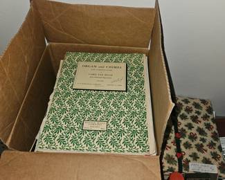 misc sheet music, indie or sold as a box