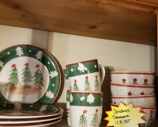 Christmas Stoneware 