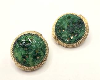 Ciner Clip Earrings