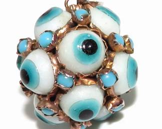 Antique Evil Eye Pendant