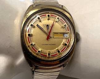 Vintage Lucien Piccard Watch Gold Fill Circa 101