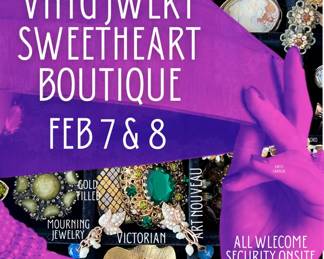 Vntg Sweetheart Boutique Vntg Jewelry Sale at Shaker Heights Country Club, February 8-8, 2026