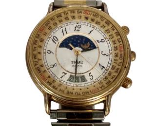 1987 Timex Moonphase Watch w/ Perpetual Calendar.