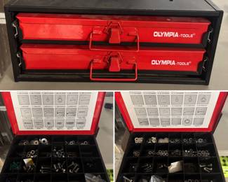 Olympia Tools sliding drawer tool box