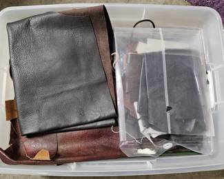 Leather pieces