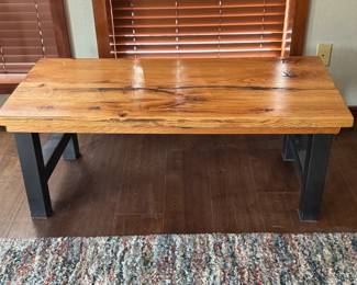 Rustic coffee table