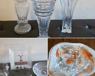 Various glassware 