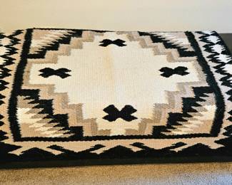 Handwoven rug 37" x 35"