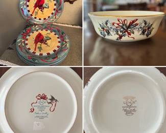 Lenox Winter Greetings ceramic and porcelain
