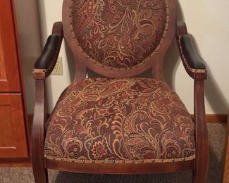 Pair of Victorian style side chairs