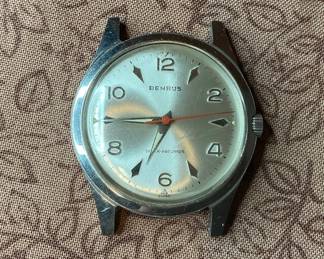 Benrus Mechanical Wrist Watch Vintage 1950s or 60s