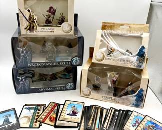 age of the Rag'Narok Confrontation Lot
The age of the Rag'Narok Confrontation templars attachment box
The age of the Rag'Narok Confrontation Paladins attachment box
The age of the Rag'Narok Confrontation The temple of the west hero box
The age of the Rag'Narok Confrontation abysmal skull unit box 
The age of the Rag'Narok Confrontation Necromancy skull unit box
Confrontation cards
