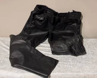 Leather Pants (34-36)
