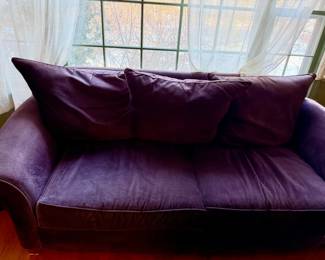 Town & Country Purple Couch
