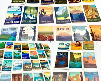 National Parks & More Sticker Collection
