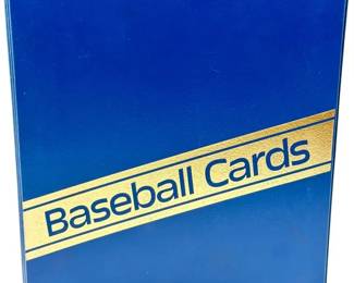 Baseball Card Binder & Baseball Cards

