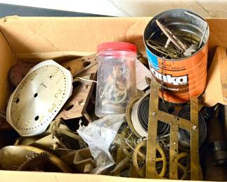 Clock Parts Mystery Lot
