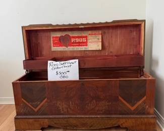 Antique Roos Cedar Chest