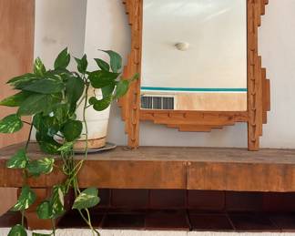 southwestern style mirror-24x36