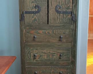 Green Armoire-22x71x15