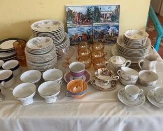 China sets & glassware