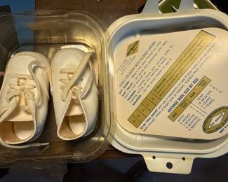 Vintage baby shoes