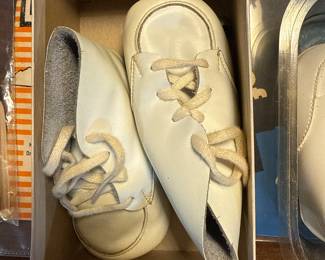 Vintage baby shoes