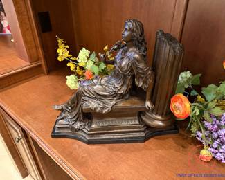 Bronze "Lady with Rose" After Jean-Baptiste CARPEAUX