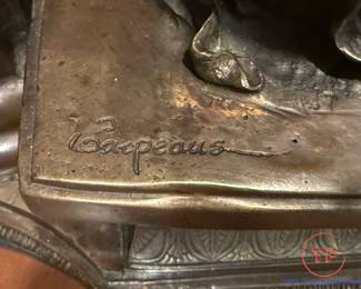 Bronze "Lady with Rose" After Jean-Baptiste CARPEAUX