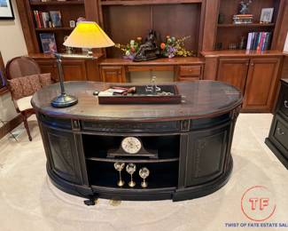HOOKER Seven Seas Kidney Shaped Office Desk