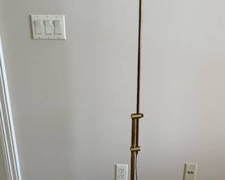 Frederick Cooper Seymour Antique Patina Brass Floor Lamp